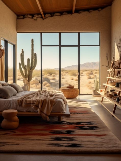 Mexican Bedroom – Nymphs Desert Themed Bedroom, Southwest Homes Interior, Modern Mexican Interior, Mexican Bedroom Decor, Desert Homes Interior, Arizona Vibes, Desert Interior Design, Desert Bedroom, Southwest Living Room