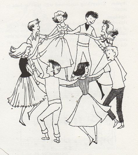 circle dancing

Illustration by Winifred Greene, from the Music Dictionary, 1957. Circle Dancing, Dancing Children, Children Dancing, Tolkien Illustration, Rain Illustration, Ballet Music, Dance Background, Dancing Art, Dance Photo Shoot