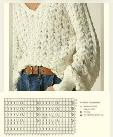 Lace Knitting Patterns, Knit Stitch Patterns, Crochet Diagram, Knit Stitch, Sweater Pattern, Knitting Stitches, Lace Knitting, Crochet Stitches, Stitch Patterns