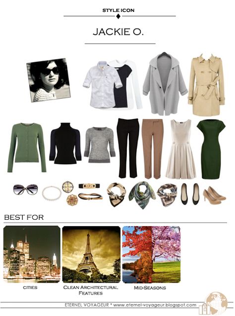 Jackie O. travel capsule Feminine Travel Outfits, Eurotrip Planning, Traveling Outfits, How To Have Style, Jackie O Style, Trip Packing, Wardrobe Planning, Fashion And Beauty Tips, Travel Outfits