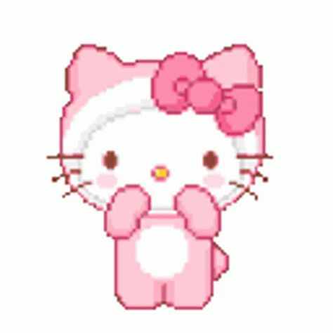 Hello Kitty Hearts, Hello Kitty Gif, Hello Kitty Desenho, Kitty Gif, Pixel Gif, Hello Kitty Y2k, Pink Wallpaper Hello Kitty, Y2k Hello Kitty, Gif Wallpaper