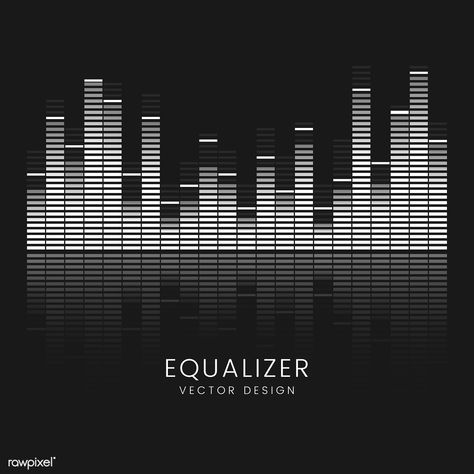 Sound wave equalizer vector design | free image by rawpixel.com Couple Kissing Pics, Rakel Sablon, Sound Waves Design, Free Video Editing Software, Quantum Theory, Logo Development, Adidas Art, Music Waves, Dj Sound