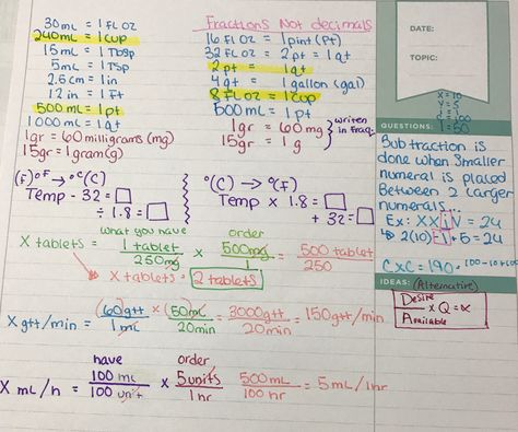 Dosage calculations for nursing Dosing Calculations Nursing, Pediatric Dosage Calculations, Dosage Calculations Nursing Practice, Dosage Calculations Nursing Formulas, Dosage Calculations Nursing, Nursing Calculations, Pharmacy Technician Study, Med Surge, Physiology Notes