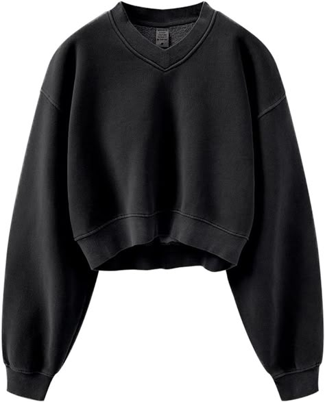 Womens Cropped Sweatshirt Athletic Cropped Essentials Hoodie Sweatshirts For Women Long Sleeves Pullover Fleece Crop Tops V-Neck Show Your Waist Coffee at Amazon Women’s Clothing store Crop Top Sweatshirt Outfit, Black Sweatshirt Women, Basics Capsule, Black Top Outfit, Sweater Women Outfit, Black Crop Sweatshirt, Crop Sweatshirt Hoodie, Marvel Dr, Essentials Hoodie