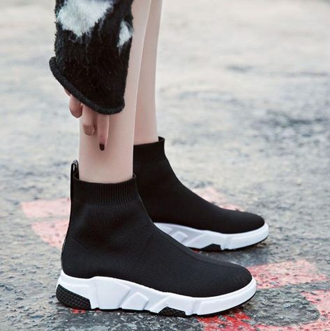 26 Best Sock Sneakers for Women, Men, and Kids in 2022 15 Womens Fall Boots, Zebra Print Shoes, Runing Shoes, Casual Shoes Women Flats, Fitness Shoes, Mesh Heels, Sock Sneakers, Socks Shoes, Spring Boots