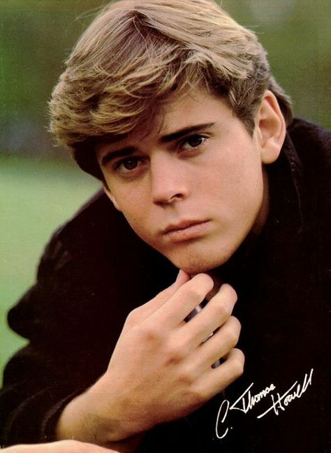 C. Thomas Howell.  I had such a crush on him in the early 80's. Happy 58th Birthday, The Outsiders Ponyboy, Tommy Howell, C Thomas Howell, Thomas Howell, Confused Face, 80s Actors, The Outsiders Greasers, 58th Birthday