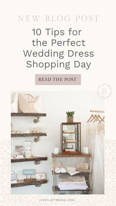 The day you go wedding dress shopping is one of the most exciting moments of your wedding planning journey. It’s a chance to find the gown that will make you feel like a true bride on your special day. To ensure a successful and memorable experience, here are some 10 tips for the perfect wedding dress shopping day. As a a Metro Detroit bridal boutique offering thoughtfully curated, handpicked gowns from all of the world, we want to help you make the most of this once-in-a-lifetime occasion! Shopping For Wedding Dress, Moh Duties Wedding Dress Shopping, Bride Dress Shopping Gift, Wedding Dress Try On Tips, Dress Shopping Outfit Bride, Wedding Dress Fitting Party Ideas, How To Pick A Wedding Dress, What To Bring Wedding Dress Shopping, Wedding Dress Shopping Aesthetic