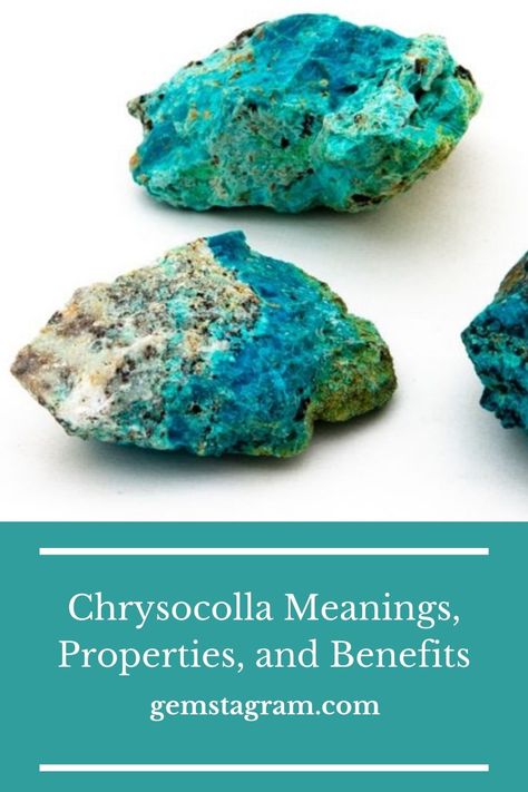 Chrysocolla Meaning, Cyan Colour, Goddess Energy, Cosmic Energy, Water Element, Energy Stones, Crystal Meanings, Crystal Stones, Amazing Facts