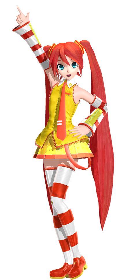 Mcdonalds Miku | Ronald McDonald Anime Ronald Mcdonald Anime, Mcdonalds Miku, He Asked For No Pickles, Miku Chan, Miku Cosplay, Vocaloid Funny, Speak Spanish, Vocaloid Characters, Future Style