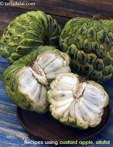 15 custard apple recipes | Indian recipes using sitafal | Fruits And Vegetables Pictures, Smoothie Benefits, Custard Apple, Vegetable Pictures, Fruit Photography, Recipes Indian, Heart To Heart, Beautiful Fruits, Indian Desserts