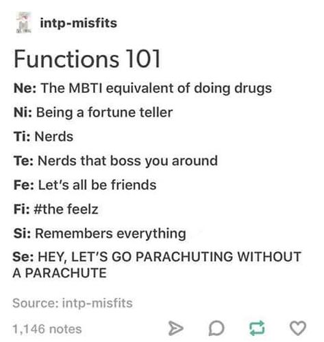 Lol super super super accurate for me (Ni Te Fi Se) Cognitive Functions Explained, Ne Function, Mbti Functions Explained, Fi Ne Si Te, Cognitive Functions Mbti Explained, Entp Functions, Cognitive Functions, Cognitive Functions Mbti, Meyers Briggs Personality Test