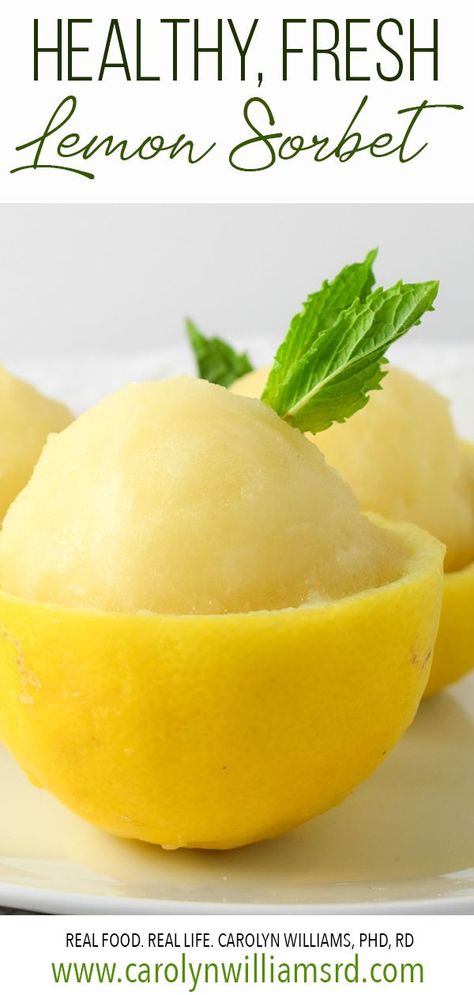 Frozen Lemon Sorbet, Fresh Lemon Ideas, Lemon Lime Sorbet, Things To Do With Lemons Ideas, What To Make With Fresh Lemons, What To Do With Fresh Lemons, Recipes For Fresh Lemons, Things To Make With Fresh Lemons, Fresh Lemons Recipes