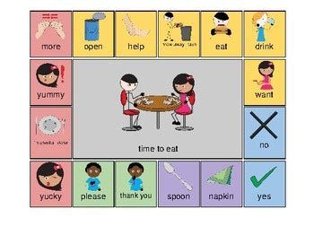 Low-tech Communication Board Options Types Of Communication, Block Center, Core Words, Visual Supports, Core Vocabulary, Block Play, Communication Board, Dramatic Play Centers, School Sets