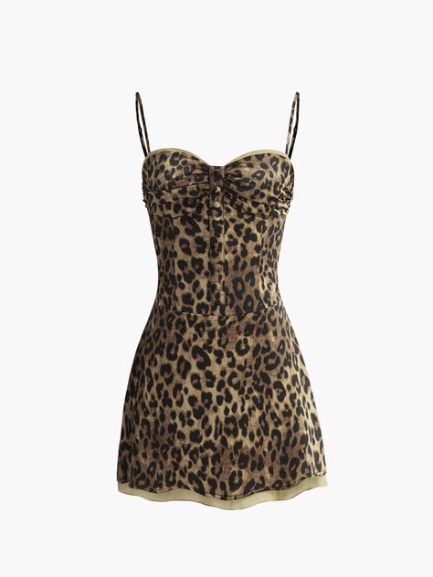 Leopard Short Dress, Lepard Print Dress, Mini Maxi Dress, Leapord Dress Outfit, Cheetah Mini Dress, Cheetah Print Hoco Dress, Animal Print Party Outfits, 30th Birthday Outfits For Women, Leopard Outfit Aesthetic