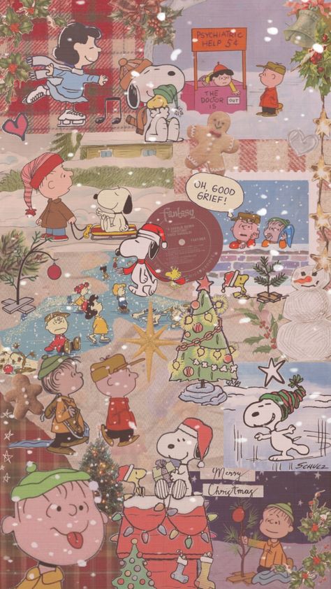 Christmas time is here…🎄❄️ #christmas #winter #charliebrown #fyp Peanuts Wallpaper, Christmas Wallpaper Iphone Cute, Xmas Wallpaper, Christmas Collage, Snoopy Wallpaper, Christmas Phone Wallpaper, Cute Christmas Wallpaper, Snoopy Pictures, Wallpaper Collage