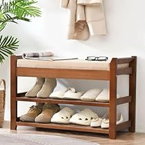 Entrance Shoe Rack, Shoe Rack By Front Door, Bench Shoe Rack, Bench Shoe Storage, Bench With Cushion, Shoe Rack Organizer, Shoe Rack Bench, Shoe Storage Bench, Time Space