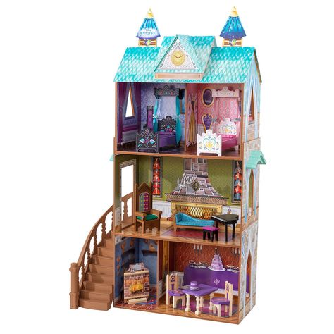 Product Image of Frozen Arendelle Palace Dollhouse by KidKraft # 1 Frozen Dollhouse, Frozen Arendelle, Kidkraft Dollhouse, Dji Camera, Arendelle Frozen, Dollhouse Makeover, Frozen Dolls, Cozy Den, Princess Toys