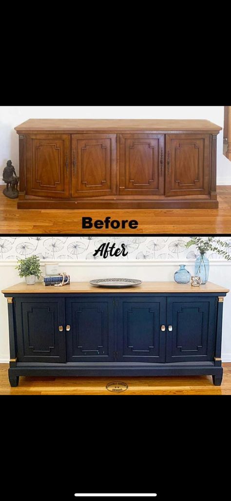 Laundry Room Layout, Old Furniture Makeover, Revamp Furniture, Wood Furniture Legs, Refinishing Furniture Diy, Laundry Room Layouts, Funky Painted Furniture Diy, Furniture Fix, Painted Furniture Diy