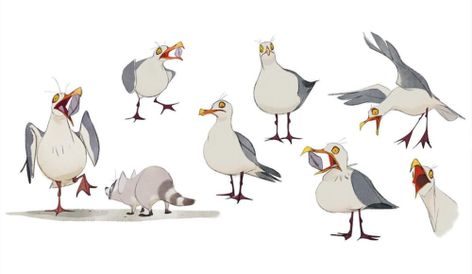 Far From The Tree, Cartoon Birds, Character Model Sheet, Animal Doodles, Character Designer, Animation Reference, Animation Design, Bird Illustration, Love Drawings