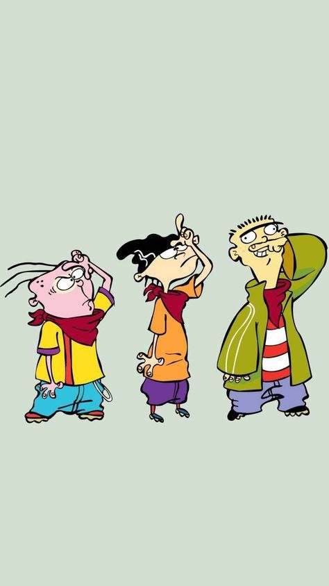 Cartoon Network 90s, Ed Edd Y Eddy, Ed Edd And Eddy, Ed And Eddy, Hd Iphone Wallpaper, Cartoon Network Art, Iphone Wallpapers Hd, Old Cartoon Network, Nostalgic 90s