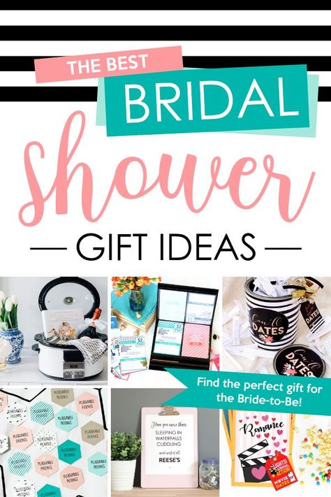 The Best Bridal Shower Gift Ideas and Wedding Gift Ideas- from The Dating Divas #bridalshowergift #weddinggift Bridal Shower Gifts For Bride Diy Cricut, Creative Bridal Shower Gifts For Bride, Bridal Shower Gifts For Older Bride, Unique Wedding Shower Gifts, Bridal Shower Gifts For Bride Ideas, Bridal Shower Diy Gifts, Diy Bridal Shower Gifts For Bride, Fun Bridal Shower Gifts, Top Bridal Shower Gifts