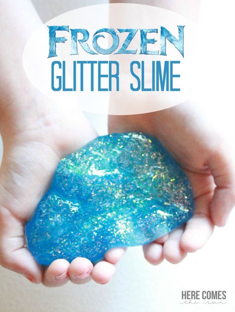 Frozen Glitter Slime! What an amazing idea! So much fun for the kids! Frozen Birthday Party Games, Frozen Slime, Glitter Wallpaper Iphone, School Diy Ideas, Frozen Crafts, Disney Frozen Birthday Party, Disney Frozen Birthday, Frozen Themed Birthday Party, Glitter Slime