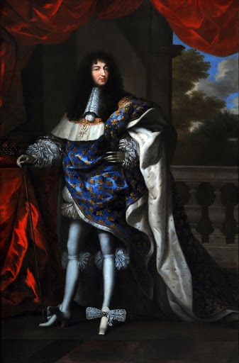 Louis XIV, en costume royal (1667) Louis Xiv Versailles, Noble Ranks, King Louis Xiv, Coronation Robes, Fashion Timeline, French Royalty, French Castles, Louis Xiv, European History