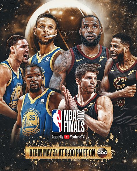 OFFICIAL 2018 NBA FINALS BRANDING x CREATIVE on Behance Abc Warriors, James Lebron, Basketball Rules, Hoops Basketball, Cleveland Cavs, Splash Brothers, Warriors Basketball, Sport Poster Design, Basketball Funny