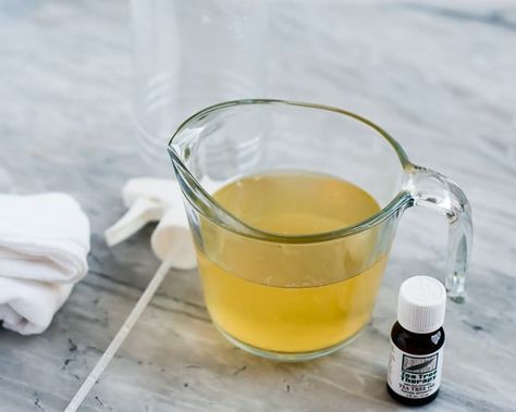 DIY naturally antibacterial all-purpose cleaner | HelloGlow.co Diy All Purpose Cleaner, Counter Cleaner, Vinegar Cleaner, Vinegar And Baking Soda, Kitchen Ingredients, Grapefruit Seed Extract, All Purpose Cleaner, Cleaner Recipes, Natural Cleaning