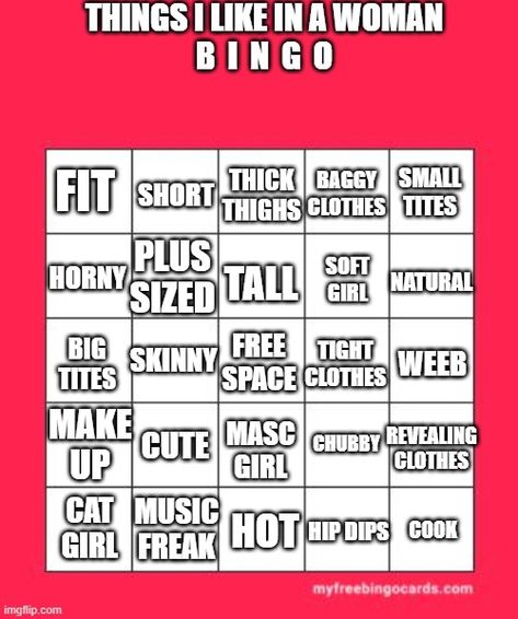 Outfit Kinks Chart Bingo, My Type Bingo, Random Bingo, Random Activities, Empty Templates, Fun Templates, Alignment Chart, Bingo Night, Bingo Template