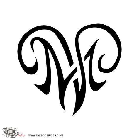 A And V Letters Love, Letter M Tattoos, V Letter Tattoo, V Tattoo, Monogram Tattoo, M Tattoos, Initial Tattoo, Heart Tattoo Designs, Tattoo Script