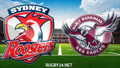 Sydney Roosters vs Manly Sea Eagles Feb 17, 2023 NRL Pre Season Full Match Replay Word Cup, Full Match, Super Rugby, Six Nations, Rugby League, Eagles, Sydney, Rugby, Rooster