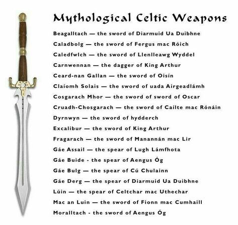 Gaelic Mythology, Celtic Paganism, Celtic Deities, Celtic Myth, Celtic Warrior, Medieval Swords, Irish Mythology, Celtic Gods, World Mythology