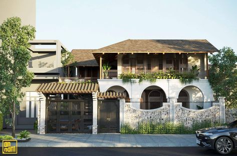 Asian Inspired Home Exterior, Chinese House Exterior, Boarding House Design, Different House Styles, Home Designs Exterior, Asian House, Chinese House, House Floor Design, House Design Pictures