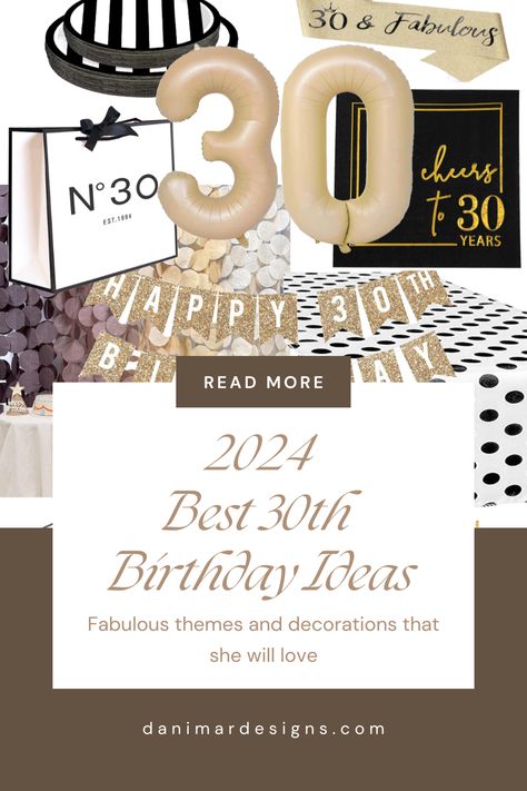 Are you planning a big bash for that special lady turning the big 3-0? Feel free to check out these best 30th birthday ideas that will make her feel head-over-heals, loved. 🎉🎂 30th Birthday Ideas Decorations, 0 To 30 Real Quick Birthday, Simple Birthday Themes For Women, What To Do For 30th Birthday, 30 Birthday Decoration For Women, Classy 30th Birthday Party, 30 Birthday Ideas For Women Turning 30, 30th Birthday Party Themes For Women, 30th Birthday Themes For Women