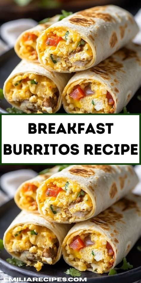 Looking for the best breakfast burrito recipe? This breakfast burrito recipe is perfect for breakfast for dinner, with easy breakfast ideas for kids. Try our healthy breakfast burrito recipes for your next breakfast dinner idea! High Fiber High Protein Breakfast, High Protein Easy Breakfast, High Protein Egg Breakfast, Best Breakfast Burrito Recipe, High Protein Burrito, High Protein Breakfast Burrito, High Protein Breakfast Meal Prep, High Fiber Recipes, Homemade Breakfast Burritos