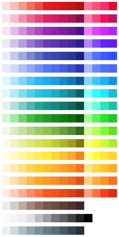 Holo vs. Material Design: Colors Color Palette For Black Background, Logo Design Color Palette, Color Value, Draw Tutorial, Dimensional Color, Color Combinations For Clothes, Cat Air, Color Scale, Color Palate