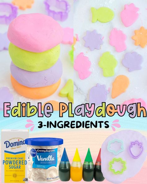 edible playdough pins. Edible Playdough Recipes, Edible Playdough Recipe, Play Doo, Edible Playdoh, Edible Play Dough Recipe, Edible Playdough, Diy Playdough, Babysitting Activities, Diy Mixes