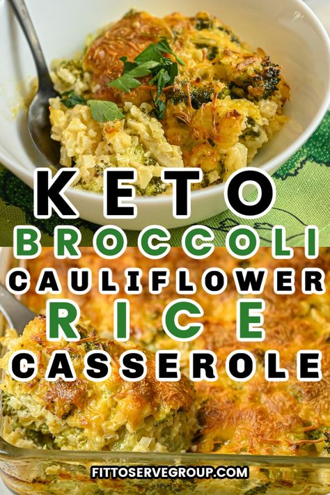 Keto Broccoli Rice Cheese Casserole, Sausage Broccoli Rice Cheese Casserole, Keto Broccoli Rice Casserole, Broccoli Cauliflower Rice Casserole, Broccoli And Cauliflower Rice, Keto Broccoli Casserole, Broccoli Cauliflower Rice, Broccoli Cheese Rice Casserole, Broccoli Cheese Rice