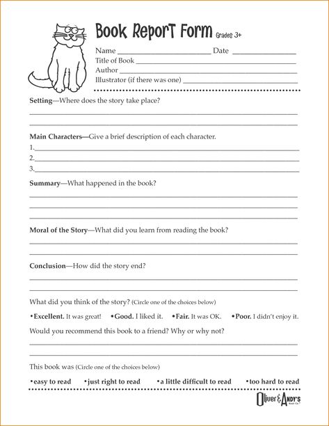 Book Report Template Grade 20 Starting Homeschooling, Writing Formats, Biography Book Report Template, School Sheets, Biography Book Report, Second Grade Books, Book Report Template, 5th Grade Books, 4th Grade Books