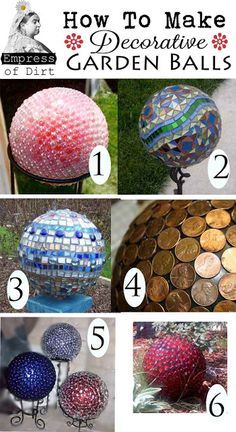 Bowling Ball Art, Eggs Ideas, Garden Globes, Garden Balls, Outdoor Crafts, Unique Gardens, Bowling Ball, Easy Ideas, Kids Ideas