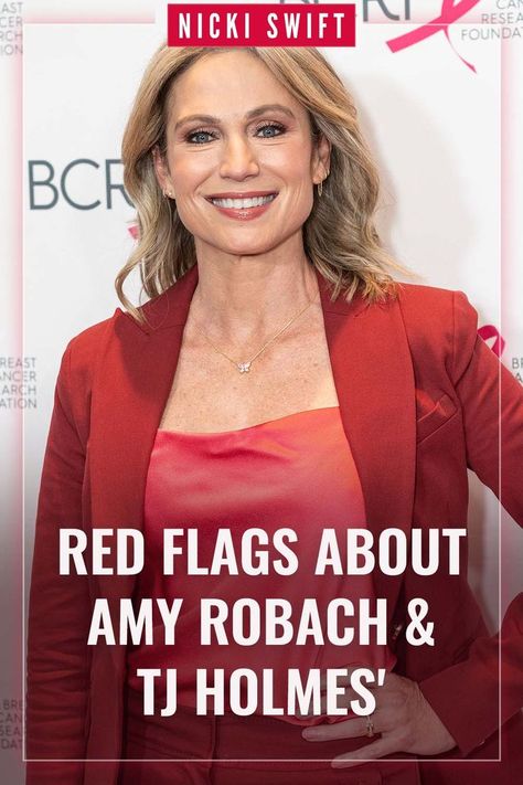 On November 30, 2022, Amy Robach and TJ Holmes' world as they knew it began to slowly crumble around them. #celebrity #scandals #affair #breakups #couples Tj Holmes, Amy Robach, Having An Affair, Red Flags, November 30, Good Morning America, Red Flag, Scandal, Swift