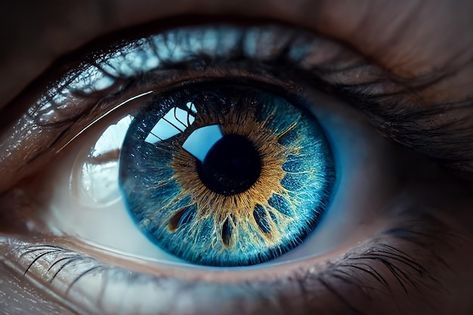 L'oeil De L'homme L'oeil Bleu D'une Jeun... | Premium Photo #Freepik #photo #regard #regard-femme #femme-couleur #sourcils Eyes Up Close, Photo Oeil, Iris Eye, Beautiful Eyes Color, Eye Close Up, Human Eyes, Texture Photography, Tattoo Girls, Eye Photography