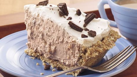 German Chocolate Cream Pie Recipe - Pillsbury.com German Chocolate Pies, Chocolate Cream Pie Recipe, Cream Pies, Chocolate Cream Pie, Coconut Pecan, Banoffee Pie, Cream Pie Recipes, Best Pie, Chocolate Pie