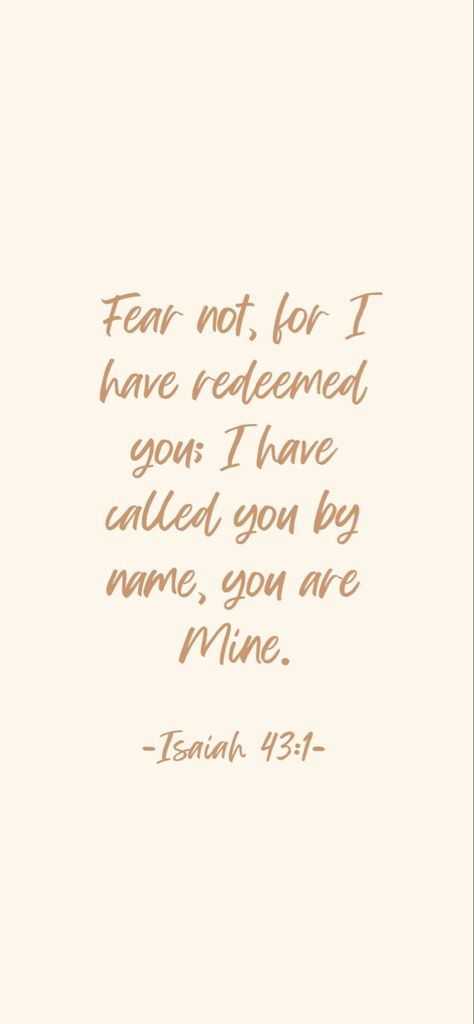 Redeemed Quotes, Isaiah Quotes, Isaiah Bible, Cute Bible Verses, Cute Bibles, Inspirational Bible Quotes, Bible Verses Quotes Inspirational, Biblical Quotes, Christian Quotes Inspirational