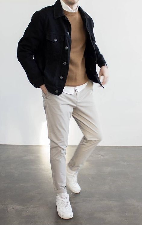 Mens Fashion Oversized Shirt, College Men’s Fashion, Overshirt Men Outfit Streetwear, Khaki Pants Outfit Men Fall, Spring Smart Casual Outfits Men, Men’s Clothing Inspiration, Men Business Casual Outfits Work Attire Office Wear, 2024 Mens Fashion Trend, Winter Aesthetic Outfit Men