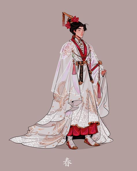 Chinese Outfits Fashion, Ancient China Clothing, Asian Inspiration, Fairy Artwork, Period Outfit, Character Design Animation, Chinese Clothing, Asian Outfits, Traditional Clothing