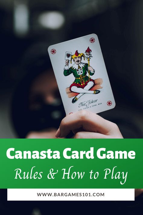 How To Play Canasta, Canasta Rules Card Games, Canasta Card Game Rules, Trash Card Game, Canasta Rules, Game Closet, Canasta Card Game, Rummy Game, Classic Card Games