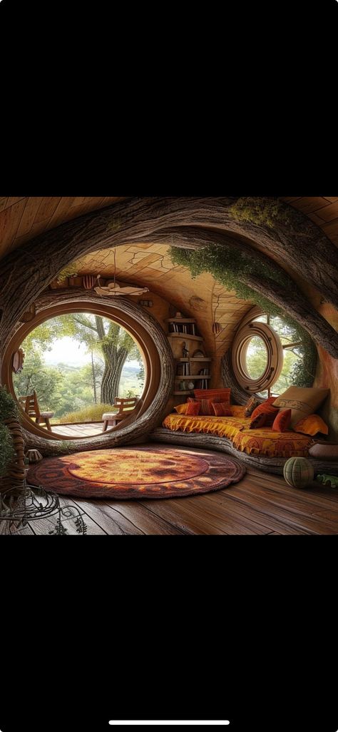 Bilbo Baggins House Interior, Hobbit Office Decor, Hobit Houses Inside, Hobbit Decor Interior Design, Lotr Office, Hobbitcore Bedroom, Lord Of The Rings Bedroom, Hobbit Living Room, Hobbit Home Aesthetic