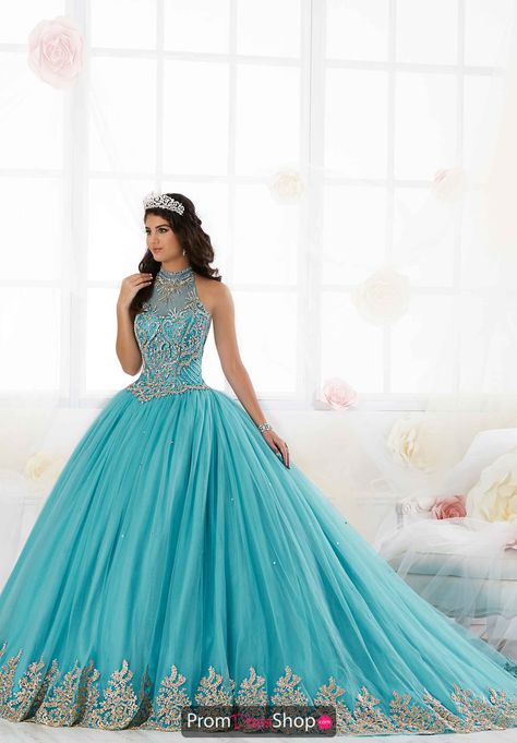 Tiffany Quinceanera Dress 26881 | PromDressShop.com Teal Quinceanera Dresses, Teal Ball Gown, Turquoise Quinceanera Dresses, Aladdin Theme, Modest Gowns, Turquoise Prom Dresses, Glitz Pageant Dresses, Cotillion Dresses, Glitz Pageant